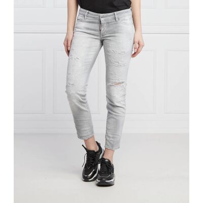 Dsquared2 Jeansy Jennifer Tapered low waist szary 34 Dsquared2 Jeansy Jennifer Tapered low waist szary 34