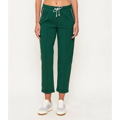 Marc Cain Spodnie dresowe FRIA Regular Fit zielony 42 Marc Cain Spodnie dresowe FRIA Regular Fit zielony 42