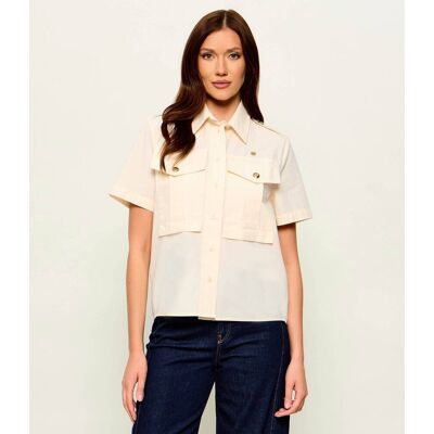 Aeronautica Militare Koszula Regular Fit kremowy L Aeronautica Militare Koszula Regular Fit kremowy L