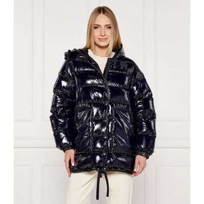 Tommy Hilfiger Puchowa kurtka HIGH GLOSS Regular Fit granatowy L Tommy Hilfiger Puchowa kurtka HIGH GLOSS Regular Fit granatowy L