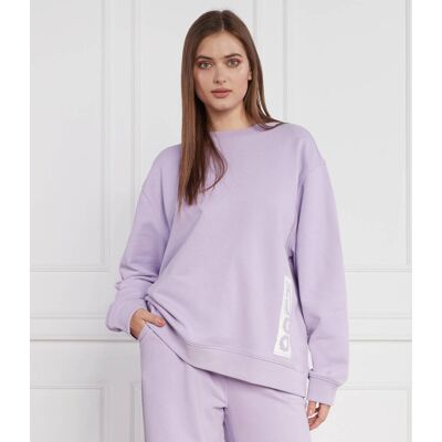 HUGO Bluza Deroxane Regular Fit lawendowy L HUGO Bluza Deroxane Regular Fit lawendowy L