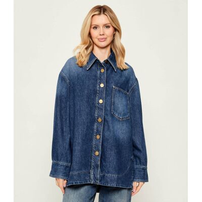 Pinko Jeansowa koszula Olivastro Oversize fit niebieski 36 Pinko Jeansowa koszula Olivastro Oversize fit niebieski 36