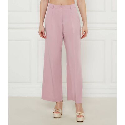 Liu Jo Spodnie flare fit różowy 42 Liu Jo Spodnie flare fit różowy 42