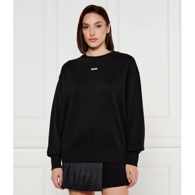 Boss ORANGE Bluza C_Eteia Oversize fit czarny S Boss ORANGE Bluza C_Eteia Oversize fit czarny S