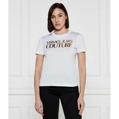 Versace Jeans Couture T-shirt Slim Fit biały S Versace Jeans Couture T-shirt Slim Fit biały S