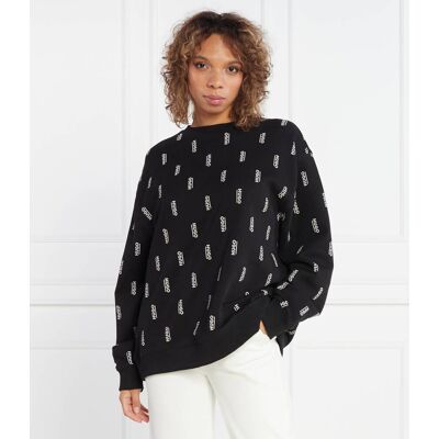 HUGO Bluza Deroxane Regular Fit czarny M HUGO Bluza Deroxane Regular Fit czarny M