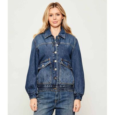 Pinko Jeansowa kurtka Baldo Relaxed fit niebieski M Pinko Jeansowa kurtka Baldo Relaxed fit niebieski M