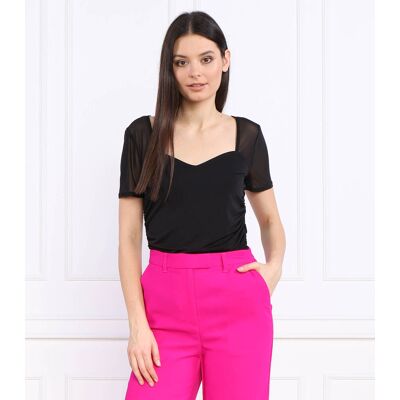 DKNY Top Regular Fit czarny XL DKNY Top Regular Fit czarny XL