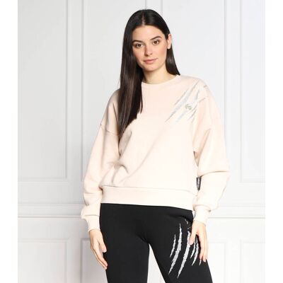 Plein Sport Bluza Regular Fit pudrowy róż XS Plein Sport Bluza Regular Fit pudrowy róż XS