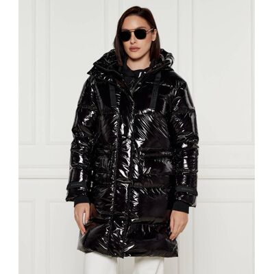 Woolrich Puchowy płaszcz GLOSSY czarny XL Woolrich Puchowy płaszcz GLOSSY czarny XL