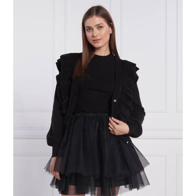 Silvian Heach Kardigan + bluzka Regular Fit czarny XXS Silvian Heach Kardigan + bluzka Regular Fit czarny XXS