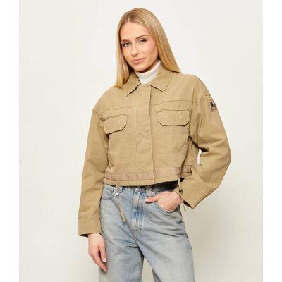 PARAJUMPERS Kurtka METKA Cropped Fit beżowy XS PARAJUMPERS Kurtka METKA Cropped Fit beżowy XS
