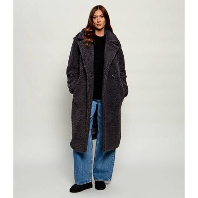 UGG Płaszcz GERTRUDE grafitowy XL UGG Płaszcz GERTRUDE grafitowy XL