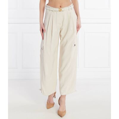 MAX&Co.; Spodnie cargo Loose fit beżowy 36 MAX&Co.; Spodnie cargo Loose fit beżowy 36