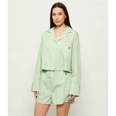 Polo Ralph Lauren Piżama Relaxed fit zielony XS Polo Ralph Lauren Piżama Relaxed fit zielony XS