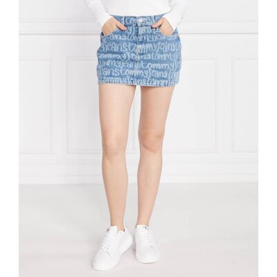Tommy Jeans Jeansowa Spódnica SOPHIE niebieski 28 Tommy Jeans Jeansowa Spódnica SOPHIE niebieski 28