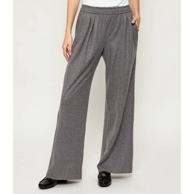 Pinko Spodnie RAMONA Loose fit z dodatkiem wełny szary L Pinko Spodnie RAMONA Loose fit z dodatkiem wełny szary L