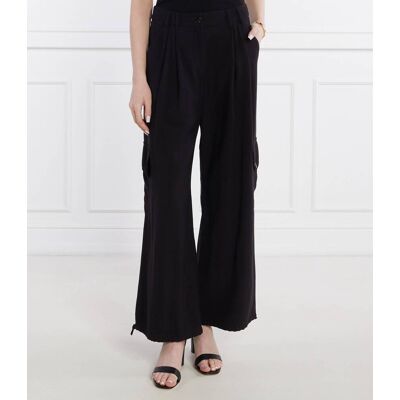MAX&Co.; Spodnie Loose fit czarny 36 MAX&Co.; Spodnie Loose fit czarny 36