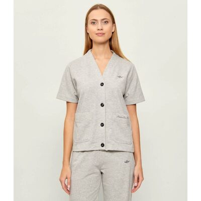 Aeronautica Militare Bluzka Regular Fit szary M Aeronautica Militare Bluzka Regular Fit szary M