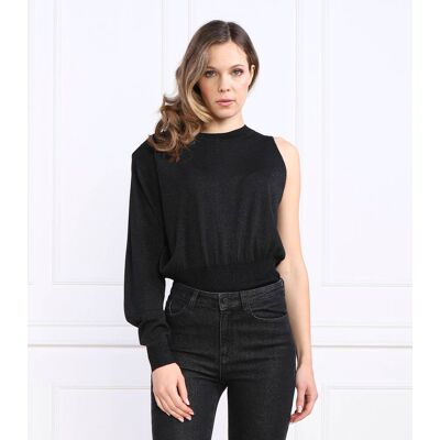 Karl Lagerfeld Sweter Regular Fit czarny S Karl Lagerfeld Sweter Regular Fit czarny S
