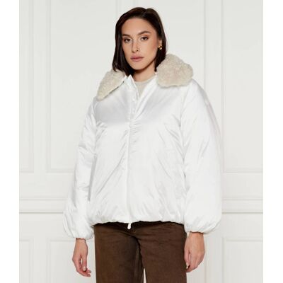 Save The Duck Kurtka PETAL Regular Fit shearling biały L Save The Duck Kurtka PETAL Regular Fit shearling biały L