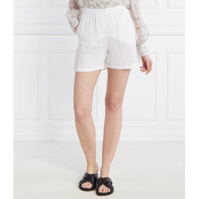 RIANI Lniane szorty Regular Fit biały 36 RIANI Lniane szorty Regular Fit biały 36