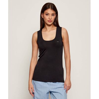 Giorgio Armani Emporio Armani Top Slim Fit czarny XS Giorgio Armani Emporio Armani Top Slim Fit czarny XS