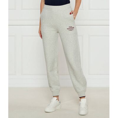 Tommy Hilfiger Spodnie dresowe Regular Fit szary XS Tommy Hilfiger Spodnie dresowe Regular Fit szary XS