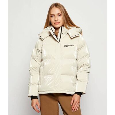 Karl Lagerfeld Jeans Kurtka Regular Fit beżowy L Karl Lagerfeld Jeans Kurtka Regular Fit beżowy L