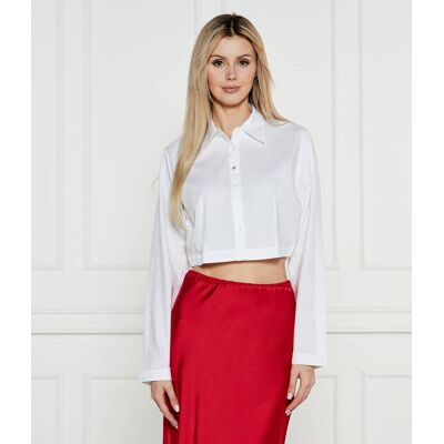 HUGO Koszula Etsoukie Cropped Fit biały 42 HUGO Koszula Etsoukie Cropped Fit biały 42