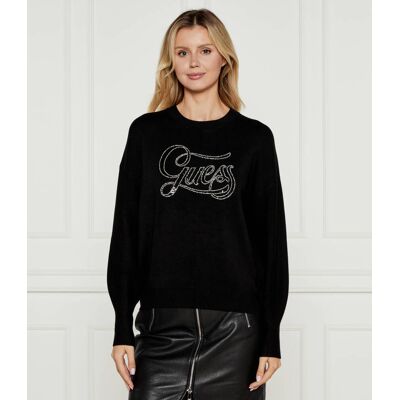 Guess Sweter LAURA Regular Fit czarny S Guess Sweter LAURA Regular Fit czarny S