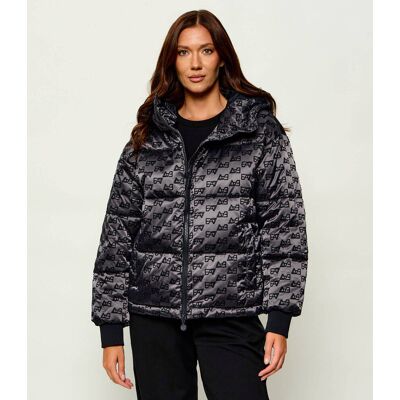 EA7 Kurtka Relaxed fit grafitowy L EA7 Kurtka Relaxed fit grafitowy L