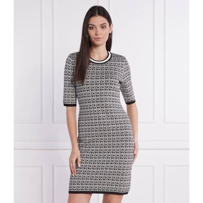 DKNY Sukienka biały XS DKNY Sukienka biały XS