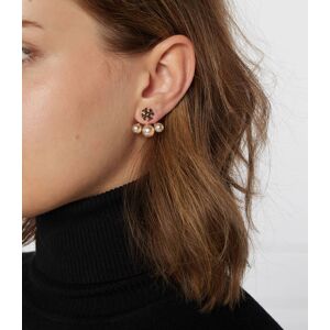TORY BURCH Kolczyki Kira Pearl Front-Back złoty OS TORY BURCH Kolczyki Kira Pearl Front-Back złoty OS