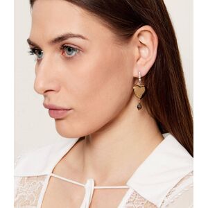 Kurt Geiger Kolczyki LG HEART HUGGIES złoty OS Kurt Geiger Kolczyki LG HEART HUGGIES złoty OS