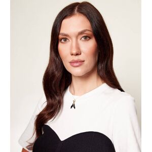 Patrizia Pepe Naszyjnik Precious Fly złoty OS Patrizia Pepe Naszyjnik Precious Fly złoty OS