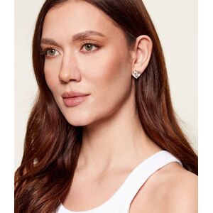 Kurt Geiger Kolczyki CRYSTAL HEART złoty OS Kurt Geiger Kolczyki CRYSTAL HEART złoty OS