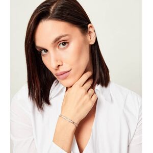 TORY BURCH Bransoletka Miller Pave Cuff różowe złoto S TORY BURCH Bransoletka Miller Pave Cuff różowe złoto S