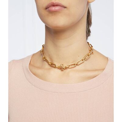 TORY BURCH Naszyjnik ROXANNE złoty OS TORY BURCH Naszyjnik ROXANNE złoty OS