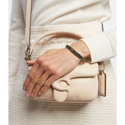 TORY BURCH Bransoletka Kira zielony M TORY BURCH Bransoletka Kira zielony M