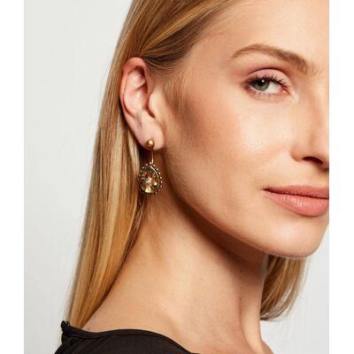 Kurt Geiger Kolczyki REGENT złoty OS Kurt Geiger Kolczyki REGENT złoty OS