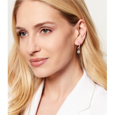 TORY BURCH Kolczyki Icon Pave złoty OS TORY BURCH Kolczyki Icon Pave złoty OS