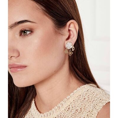TORY BURCH Kolczyki Clover Cluster złoty OS TORY BURCH Kolczyki Clover Cluster złoty OS