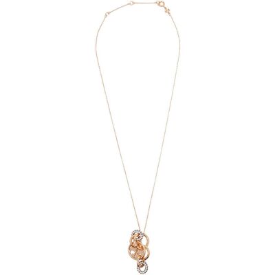 TORY BURCH Naszyjnik Miller Pave złoty OS TORY BURCH Naszyjnik Miller Pave złoty OS