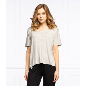 DKNY SLEEPWEAR Góra od piżamy Straight fit szary S DKNY SLEEPWEAR Góra od piżamy Straight fit szary S
