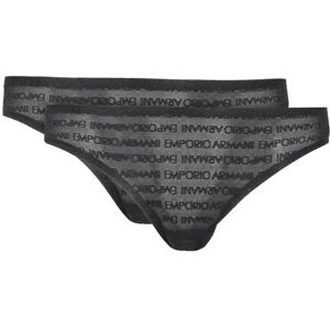 Giorgio Armani Emporio Armani Koronkowe figi 2-pack czarny XS Giorgio Armani Emporio Armani Koronkowe figi 2-pack czarny XS