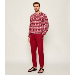 Giorgio Armani Emporio Armani Piżama Regular Fit czerwony L Giorgio Armani Emporio Armani Piżama Regular Fit czerwony L