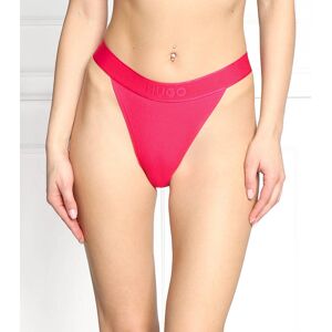 Hugo Bodywear Figi brazylijskie BRAZILIAN HW RIB różowy XL Hugo Bodywear Figi brazylijskie BRAZILIAN HW RIB różowy XL