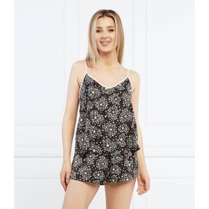 DKNY SLEEPWEAR Piżama Relaxed fit czarny S DKNY SLEEPWEAR Piżama Relaxed fit czarny S
