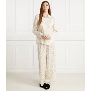 Tommy Hilfiger Piżama LS Regular Fit beżowy XS Tommy Hilfiger Piżama LS Regular Fit beżowy XS